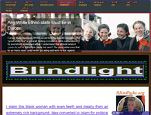 Tablet Screenshot of blindlight.org